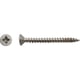 Vis pour panneaux agglomérés tête fraisée Pozidriv® Inox A2