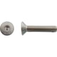 Vis à métaux tête fraisée six pans creux (FHC) DIN 7991 Inox A4