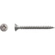 Vis pour panneaux agglomérés tête fraisée Pozidriv® Inox A4