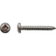 Vis à tôle tête cylindrique bombée large Pozidriv® Inox A4