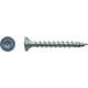 Vis bois FX5 tête fraisée Torx® filetage total Zingué