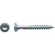 Vis pour panneaux agglomérés tête fraisée Filetage Total Torx® Zingué