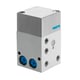 Module de commande bi manuelle pneumatique série ZSB - D=4 mm - G1/8 - ZSB-1/8-B