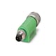 Adaptateur série SAC - droit - 4 pôles - mâle-M8 - femelle-M12 - SAC-4P-M 8MS-M12FS