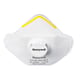Masque à usage unique pliable WILSON série 4200 avec soupape - FFP1 NR D