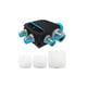 Kit VMC simple flux HYGROGENIUS FLEX 3 piquages e-Twist&Go et 3 bouches Line