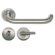 Béquille double rallongée sur rosace inox 304 MEDOC longueur 245 mm