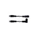 Câble de connexion série S12 - M12 - Câble=1 m - FEP - S12-5FFG-010-NBWN-12MG