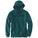 Sweat à capuche 100074 vert foncé