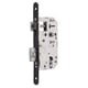 Serrure à larder 1 point D455 clé I pêne demi-tour réglable axe 50 mm noire