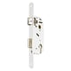 Serrure à larder 1 point D4500 blanche clé I axe 40 mm