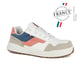 Chaussures basses PEARL blanches/roses/bleues S1PL