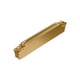 Plaquette de tronconnage et tournage GD26-CF6-3E - Largeur d'arête de coupe : 3 mm - Rayon : 0,2 mm - Revêtement : PVD - WSM33G