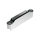 Plaquette de tronconnage/gorges DX18-RF7 - Largeur d'arête de coupe : 2 mm - Rayon : 1 mm - Revêtement : PVD - WSM23G