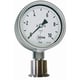 Manomètre séparateur hygiénique série 7470 + 1520 - à bain - G1/4" - D100 - inox - Clamp ISO 2852 - 6 bar - 000482571L