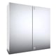 Coffret électrique compact série AX - 2 portes - L=1000 mm - H=1000 mm - P=300 mm - IP55 - brossé grain 400 - 1018.000