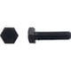 Vis tête hexagonale totalement filetée DIN 933 classe 10,9 brut