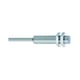 Capteur inductif série DW-AD-M12 - D=12 mm - portée=2 mm - NO - laiton - DW-AD-607-M12