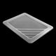 Couvercle pour bac de manutention NOVABAC translucide - 10 L - 327 x 241 mm
