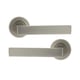 Béquille double sur rosace Joffrin inox velours