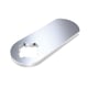 Came plate type 4929 pour batteuse - longueur 25 mm