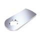 Came plate type 1048 pour batteuse - longueur 38 mm