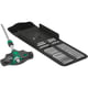 Manche de tournevis en T à cliquet/mandrin Kraftform Kompakt 400 RA Set 1 avec 17 embouts longs de vissage en trousse textile - 17 pièces