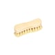Brosse à main violon bois et chiendent polypropylène 185 x 56 mm