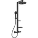 Colonne de douche thermostatique CERATHERM ALU+ noir mat