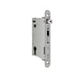 Serrure à encastrer de portail à cadre tubulaire à cylindre européen EIGHTYLOCK axe à 60 mm