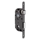 Serrure à larder 1 point NFQC axe 50 mm noir