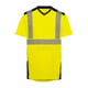 T-shirt haute visibilité BALI jaune/marine