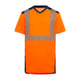 T-shirt haute visibilité JAKARTA orange/marine