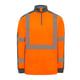 Sweat haute visibilité DARWIN orange/gris
