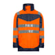 Veste de pluie haute visibilité CAP HORN orange/marine