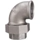 Coude union femelle joint conique 96 noir