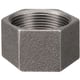 Bouchon femelle hexagonal 300 noir