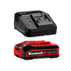 Pack batteries et chargeur pour outillage électroportatif - Kit de démarrage 4Ah PLUS PXC - 1 batterie 18V 4Ah et un chargeur rapide