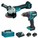 Lot de 2 outils électroportatifs 18 V LOT0414