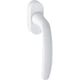 Poignée de fenêtre ATLANTA blanc RAL 9016 carré de 7 mm longueur 42 mm