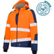Veste softshell haute-visibilité VEGA EVO OGT orange/marine - S - classe 2 - niveau de visibilité intermédiaire