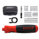 Tournevis à assistance électrique speedE® PocketDrive 1-5 Nm avec 31 embouts de vissage accessoires et trousse