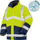 Parka haute-visibilité 4 en 1 SIRIUS EVO OGT jaune/marine - S - classe 2 - niveau de visibilité intermédiaire