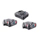 Pack batteries et chargeur pour outillage électroportatif 2598815 - 2 batteries 12V 4Ah et un chargeur LG 12 à 36V