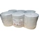 Lot 6 bobines de ouate compacte et sans mandrin