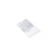 Sachet à fermeture zip 60 microns à bandes blanches