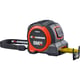 Mesure courte autobloquante boîtier rouge - Longueur 5 m - Largeur 32 mm - blister