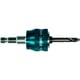 Arbre hexagonal EXPERT POWER CHANGE PLUS - 6,15 mm - diamètre compatible 14 à 210 mm + foret de centrage HSS-CO 65 mm
