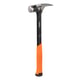 Marteau de charpentier ALUTEC tête aluminium acier face rugueuse 405 mm
