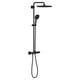 Colonne de douche mitigeur thermostatique Tempesta System 250 Cube Matt Black